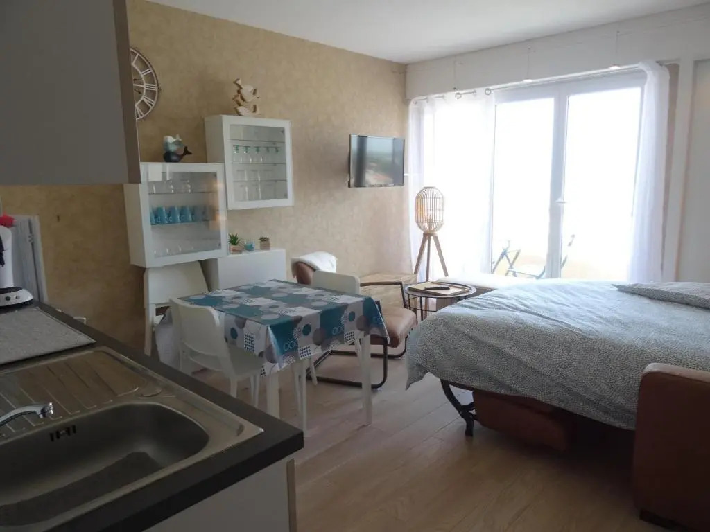Studio alcôve, vue mer, 4 personnes, Saint Jean de Monts