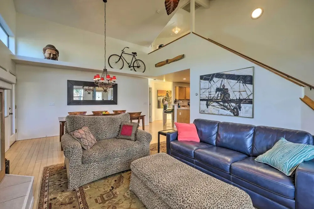 Game Room + Patios: Home 2 Mi to Dtwn Flagstaff