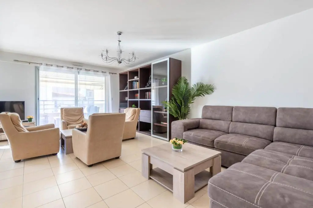 HEART of Nice- Modern Elegant 2BR Flat Big terrace