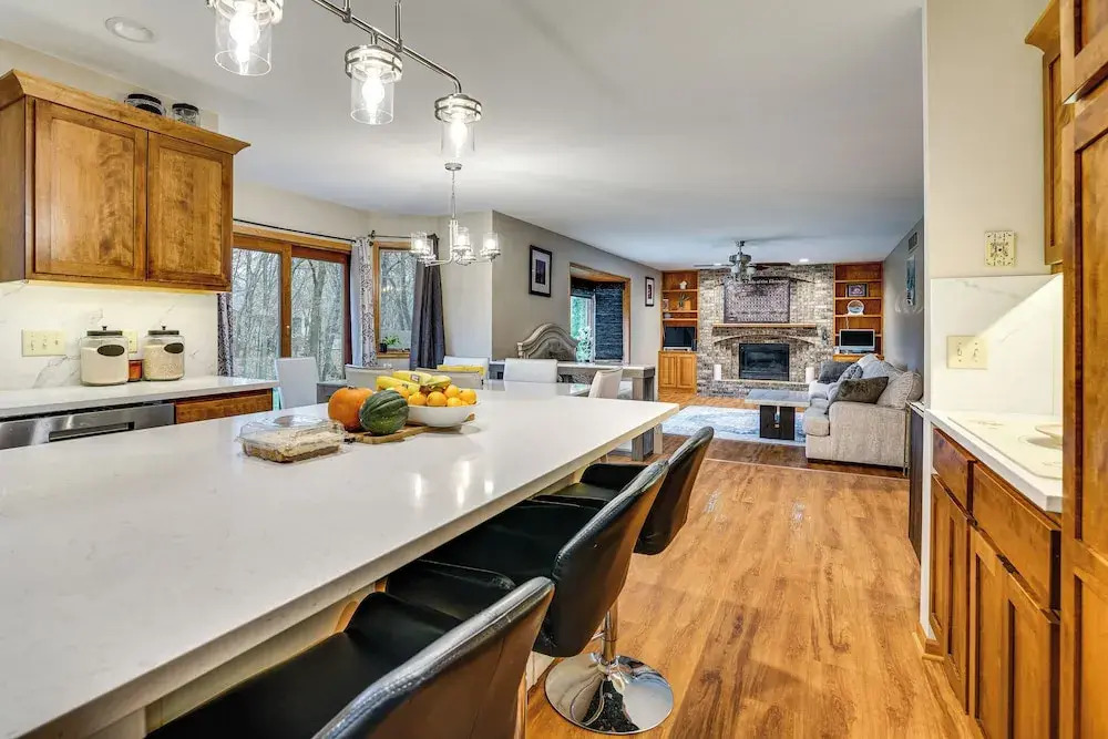 Rare Gem on a Ravine, Family Home in North Mankato