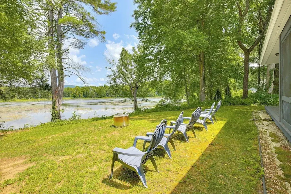 Water-view Home in the Berkshires