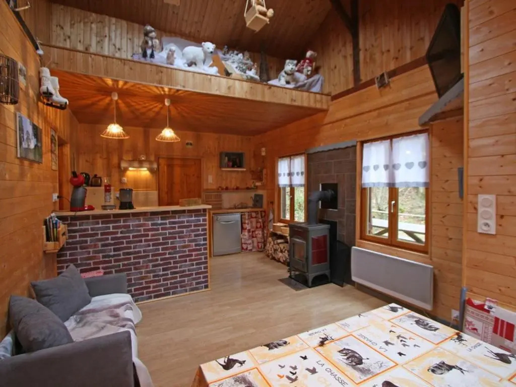 Chalet cosy proche de Gérardmer et Colmar - Nature, WIFI, 2 chambres, terrasse, garage - FR-1-589-306
