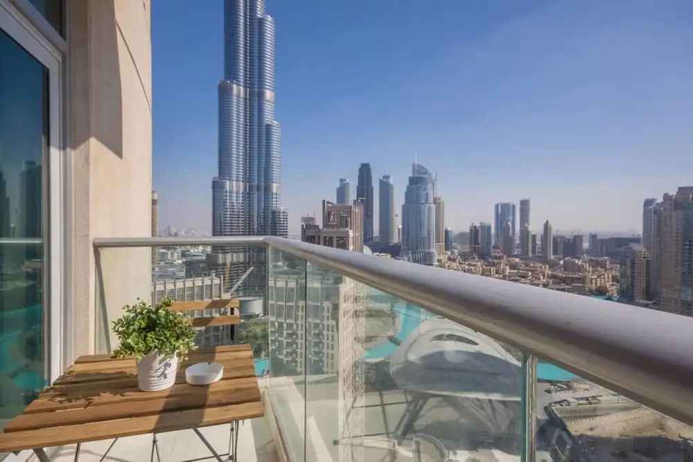 Stylish Apartment With the Best Burj Views