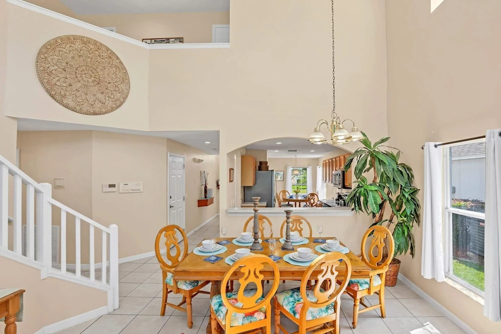Spacious Pool Area and Game Room, Quiet Location Close to Disney #6lb73