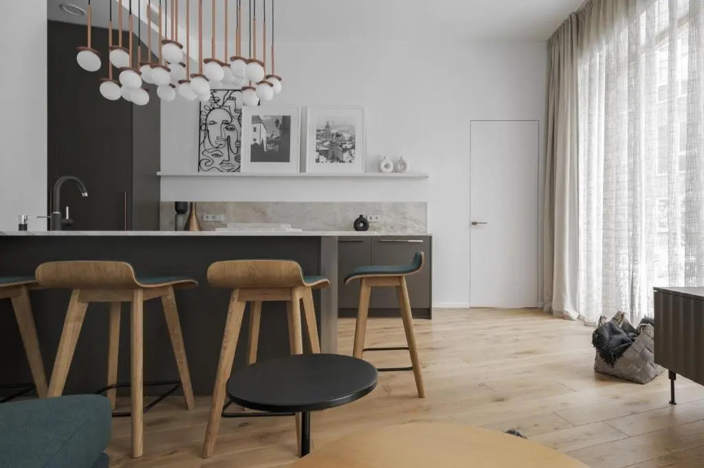 2BR flat with terrace in Vilnius Old Town by IVIS House