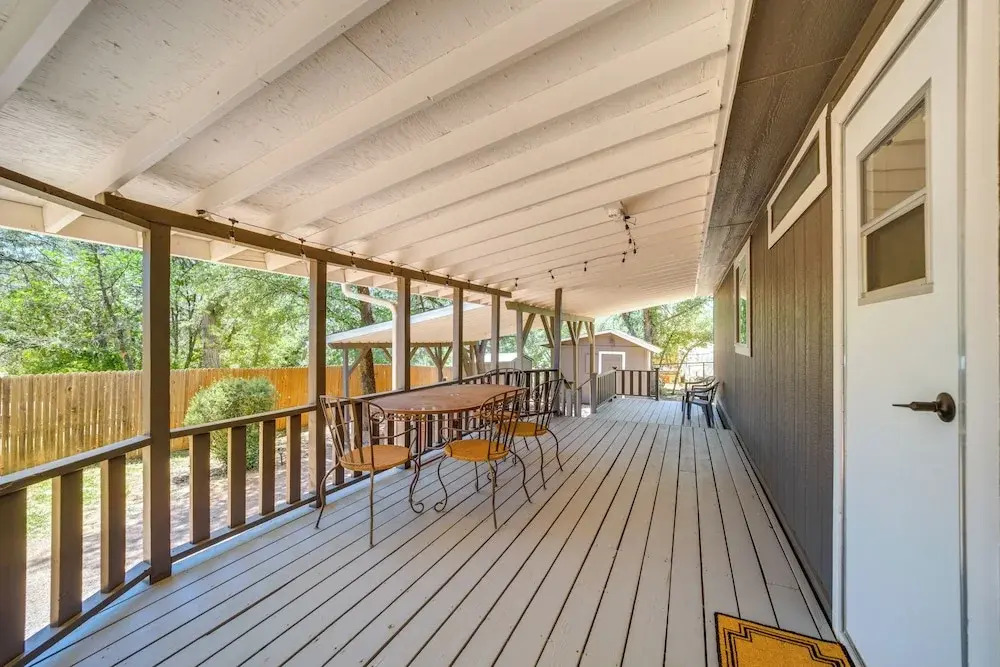 Snowy Peak Views & Cozy Game Nights: Pine Home