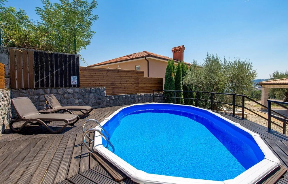 Beautiful Home In Veprinac With House Sea View