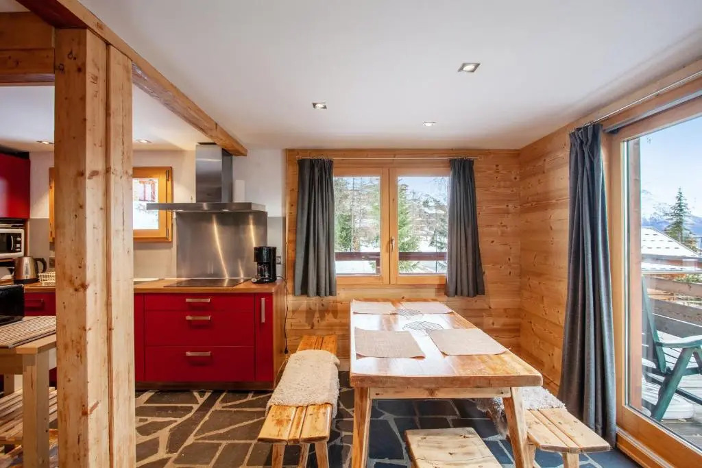 Maison de 4 chambres a Montvalezan a 700 m des pistes avec jardin amenage et wifi