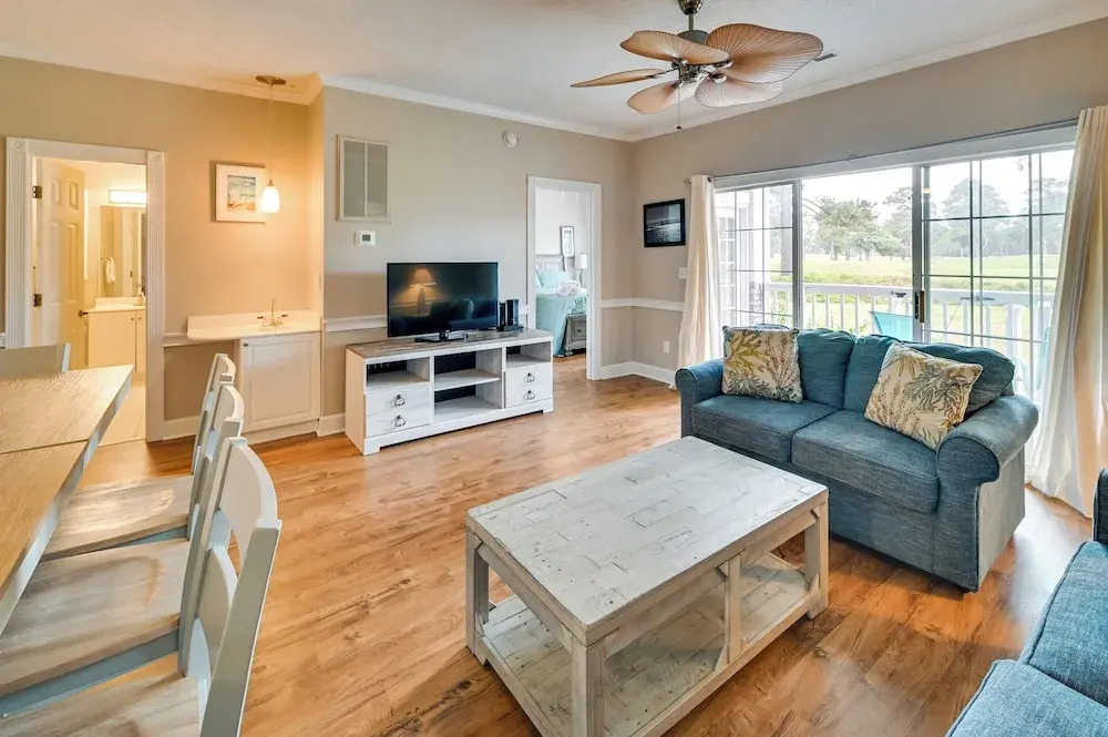 Golf, Swim & Unwind at Bright Myrtle Beach Condo!