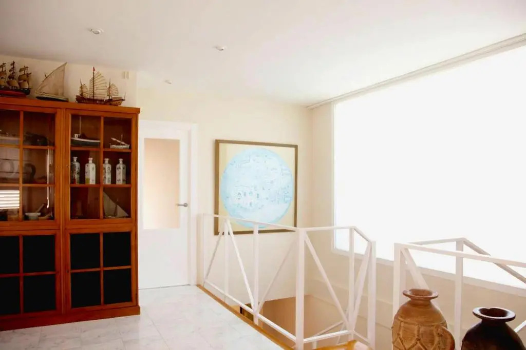 House with 4 bedrooms in Sitges with wonderful sea view shared pool furnished terrace