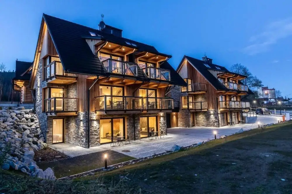 Szymaszkowa 7 - luksusowe apartamenty z widokiem na Giewont - sauna, parking w cenie - IZBY PODHALAŃSKIE