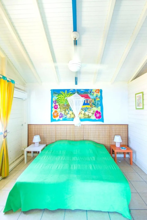 House With one Bedroom in Bouillante, With Wonderful sea View, Enclosed Garden and Wifi - 5 km From the Beach