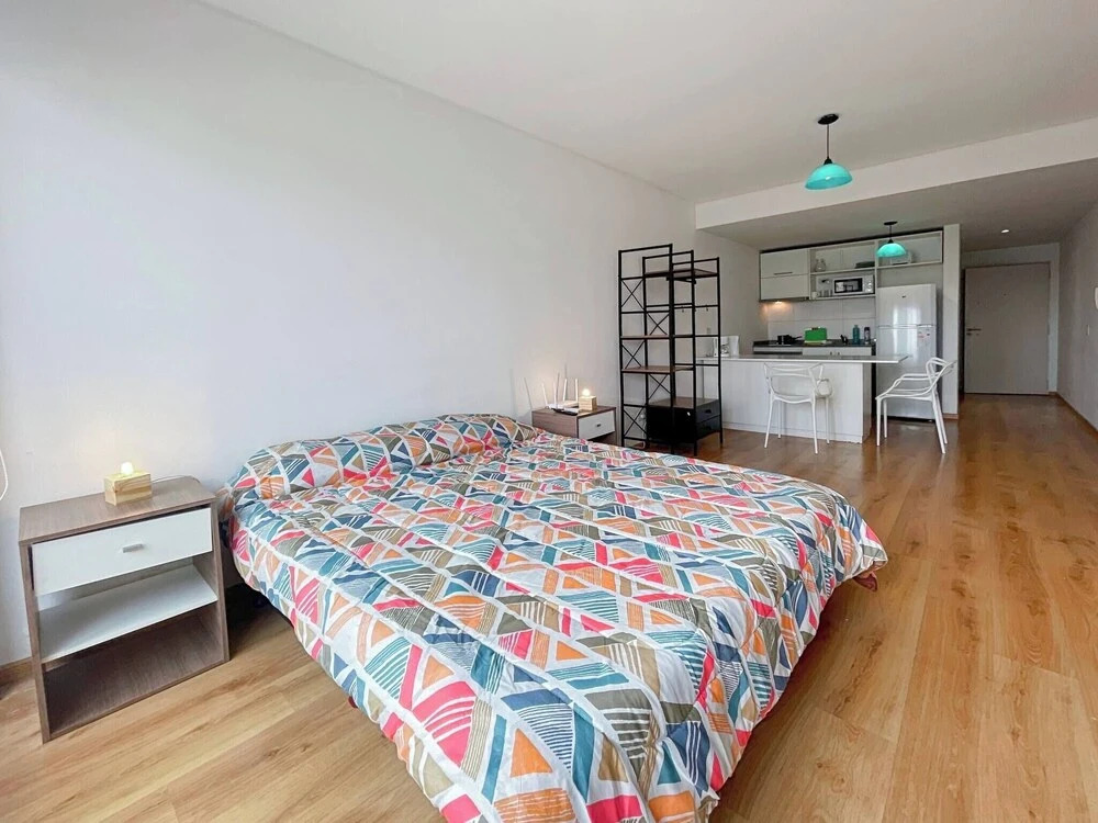 Spacious Studio in San Telmo with Balcony, Gym Pool