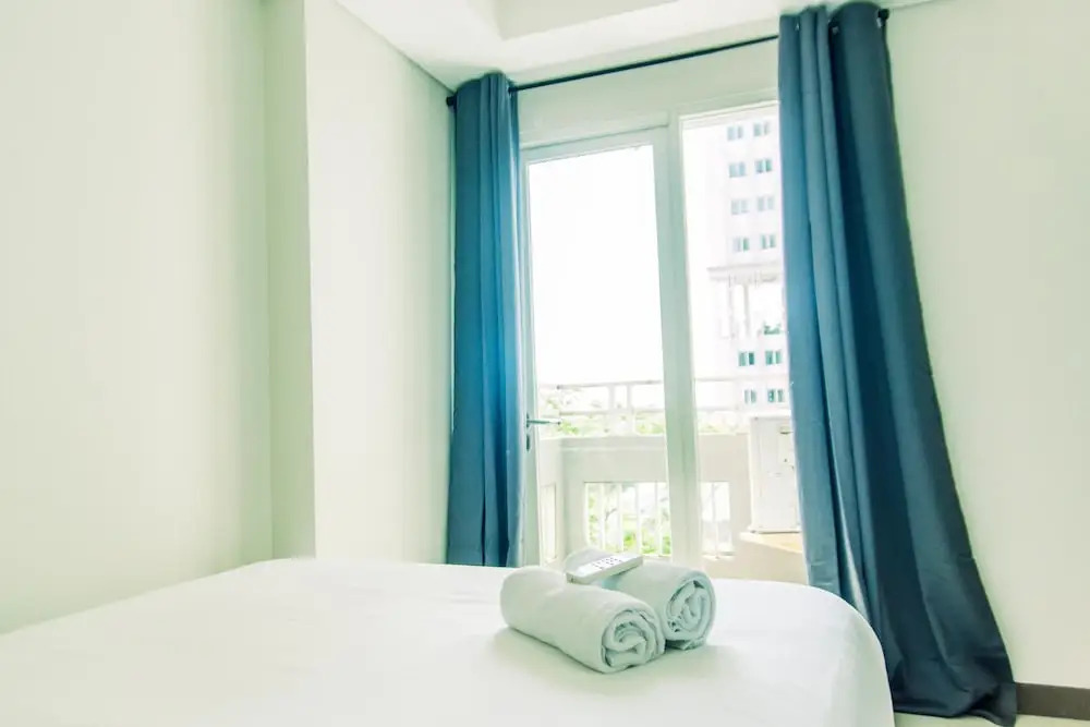 Stunning and Comfy 2BR (No Kitchen) at Sky Terrace Apartment