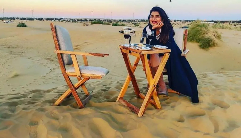 Golden Sandstone Hotel Desert Safari Camp