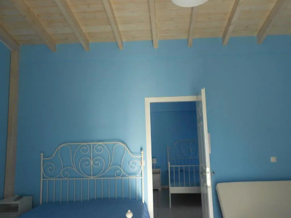 Blue White House