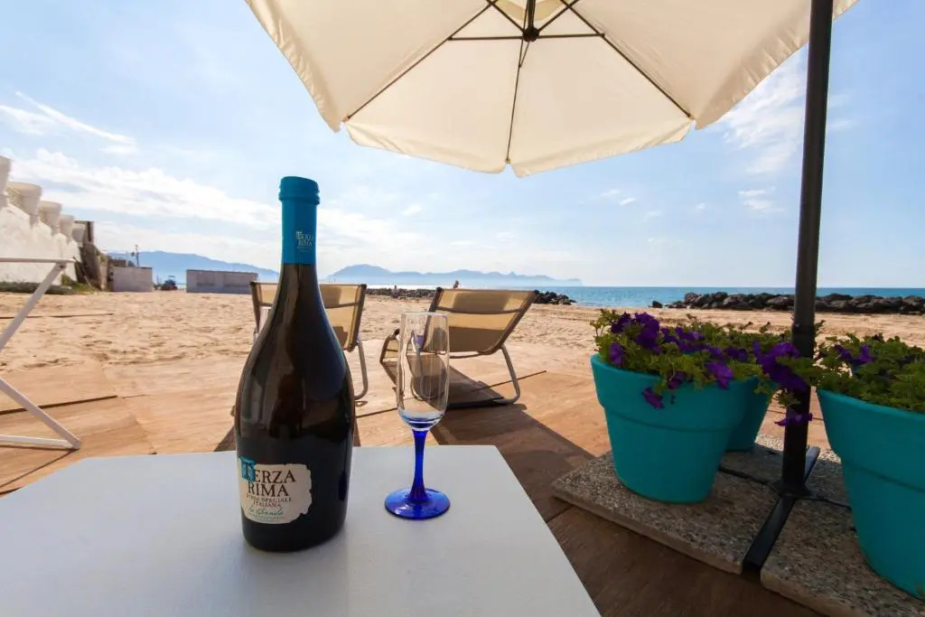 Apartment With one Bedroom in Piano di Trappeto, With Wonderful sea View, Furnished Terrace and Wifi