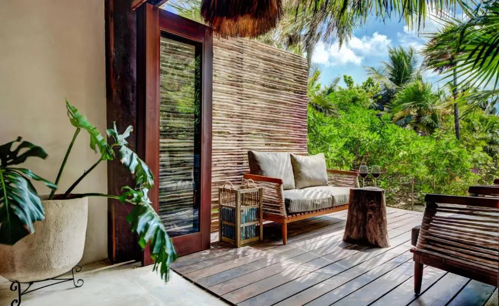 Aldea Tulum beachfront Villas