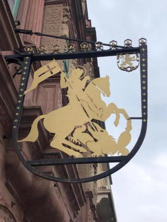 Hotel zum Ritter St Georg - Oldest Residential Building in Heidelberg