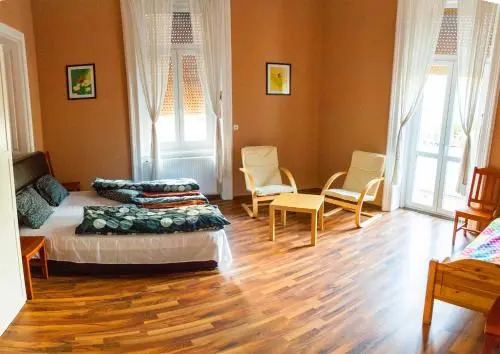 Inside Hostel Budapest