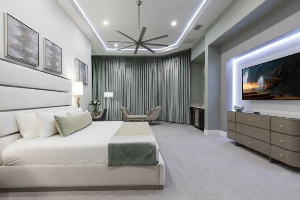 Beautiful Mansion With Private Pool, Close to Disney, Orlando Mansion 2907