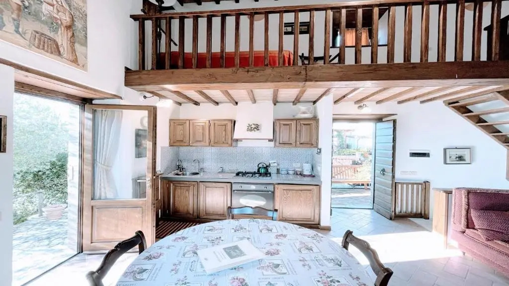 Torretta sleeps 5 with pool and exclusive gardens plus private verandah