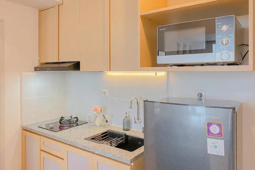 Comfy 1BR at 35th Floor Tokyo Riverside PIK 2 Apartment
