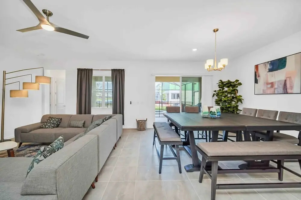 Stunning 12Bd Sleeps 25 W/ Pool Close To Disney @ Veranda Palms 4405, Kissimmee