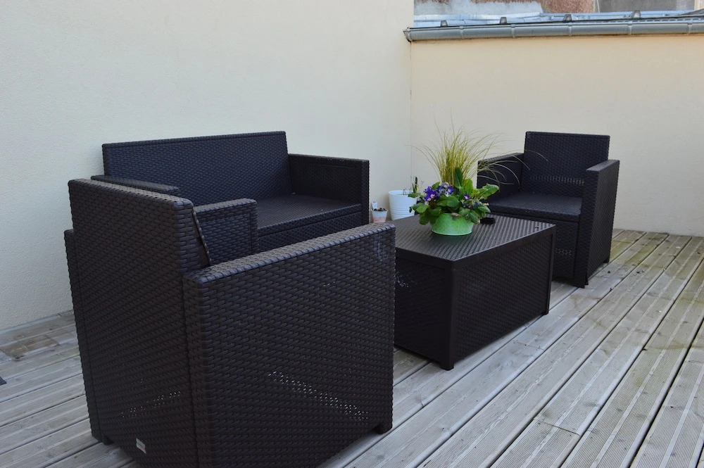 Appartement Moderne Avec Terrasse à 500m de la mer