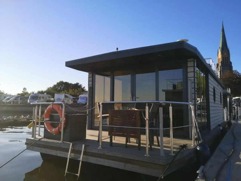 Ostsee Hausboot Schleswig Ostseeblick 2