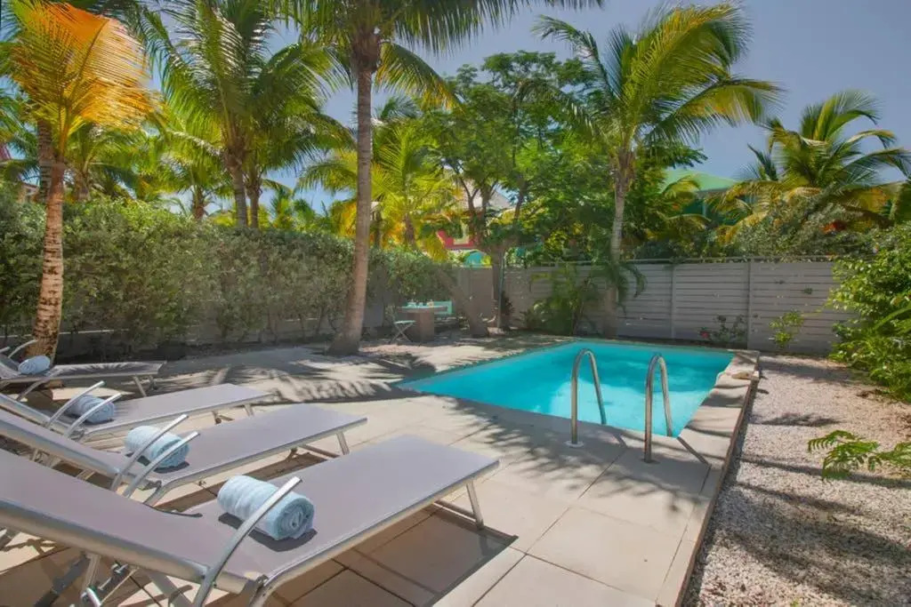 Villa Aquamarine, 2 bedroom beach house and private pool, Orient beach