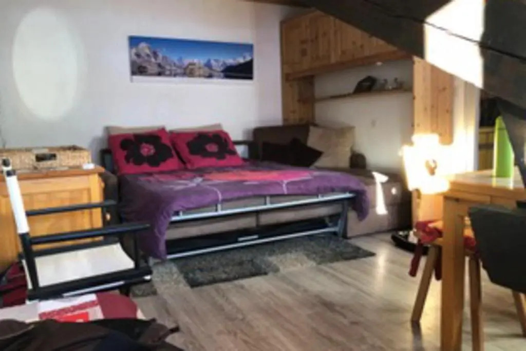 Studio Comfortable Bright Centre Of La Clusaz