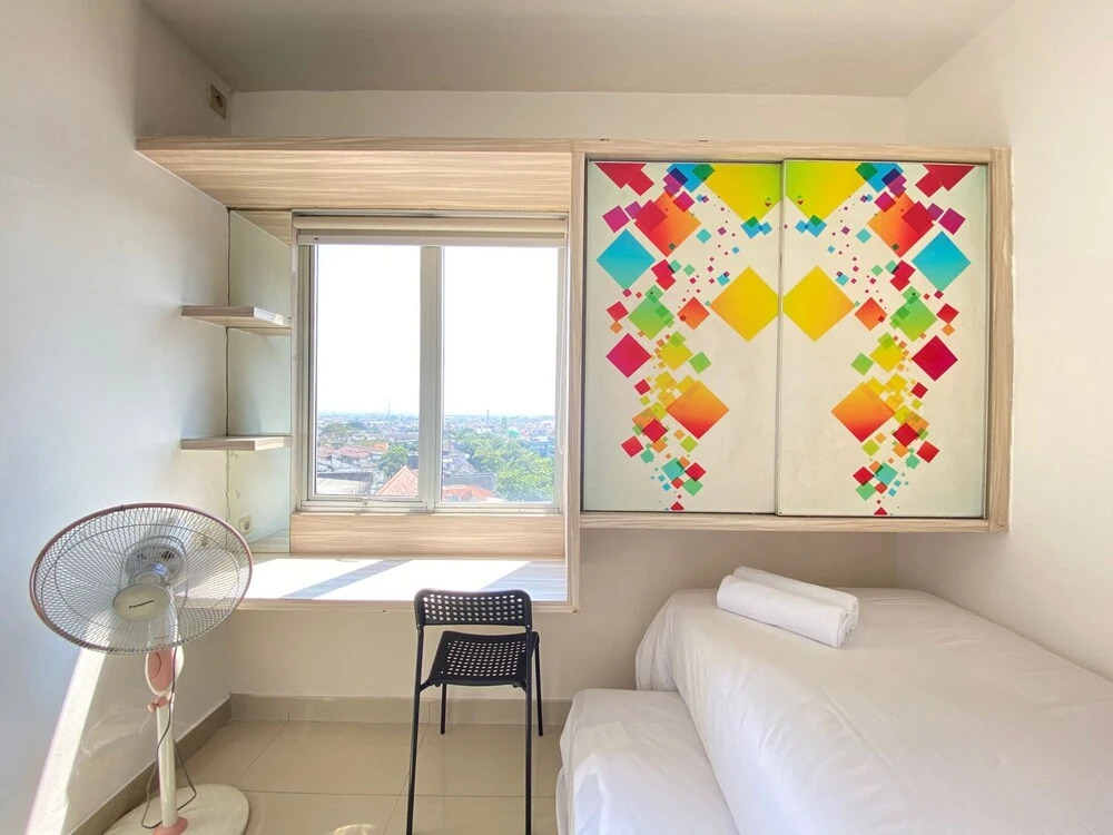 Bright & Stylish 2BR Hook Apartment At Sudirman Suites Bandung