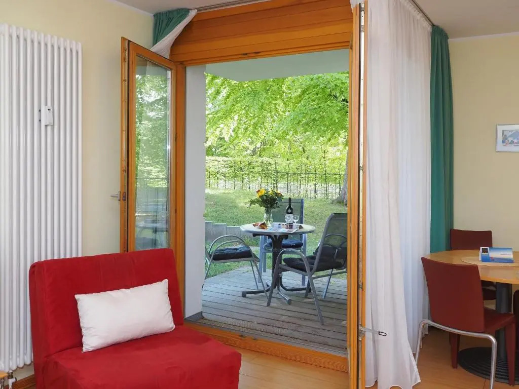 Kaiservillen Heringsdorf - Appartement mit 1 Schlafzimmer und Terrasse D104