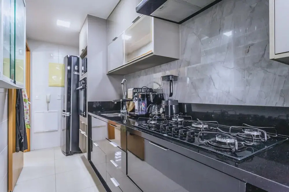 Apto com Piscina Wifi Ar-condicionado e Garagem
