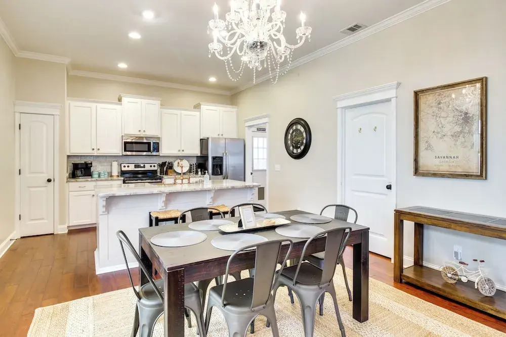 Chic Thomas Square Home in Walkable Location