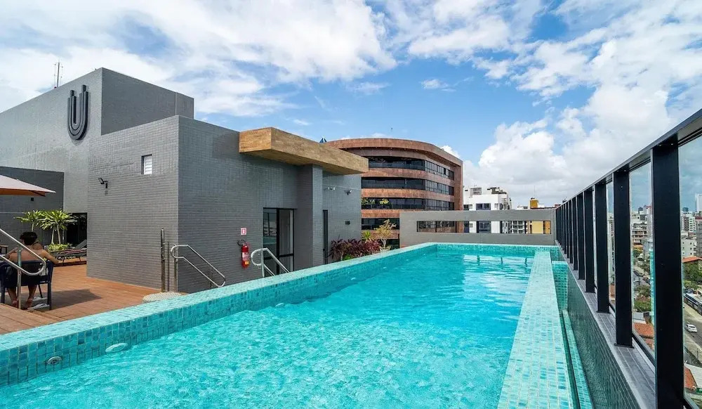 Studio in Build. w/ Pool, 280m fr the sea Ugr0404a