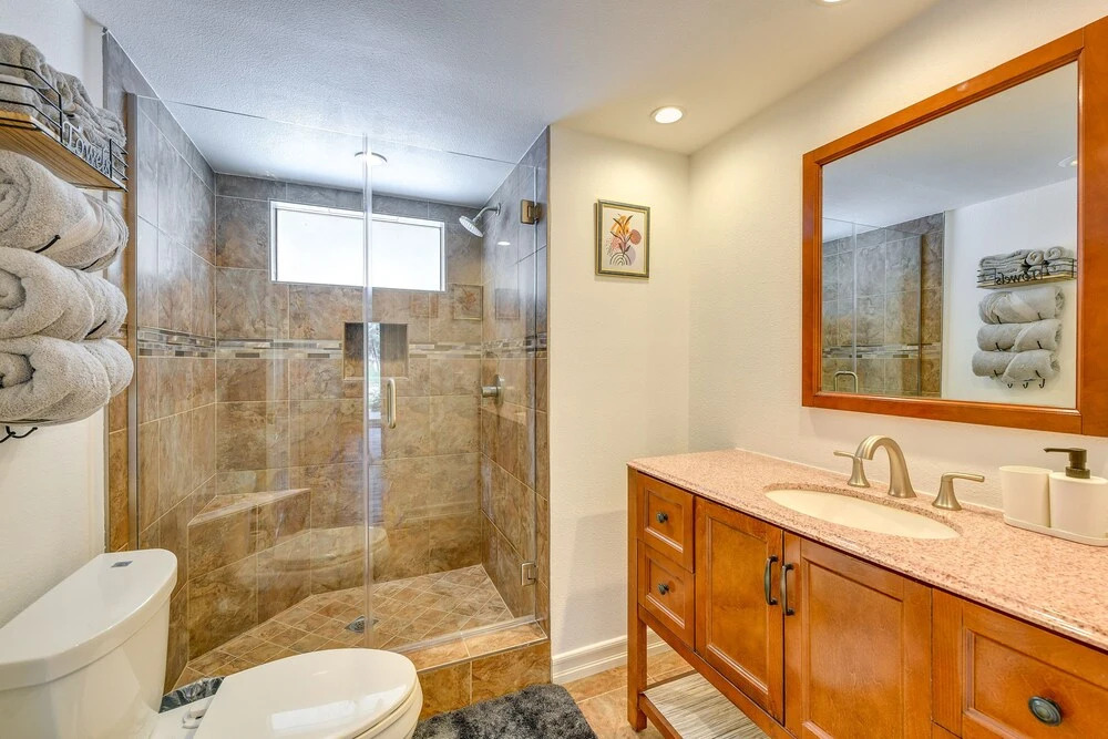 Furnished Patio + Resort Pools: Palm Desert Condo