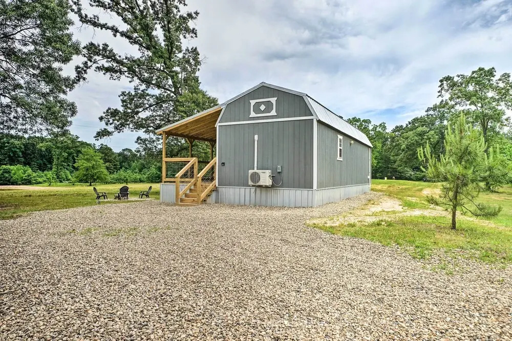 Broken Bow Cabin on 15 Acres w/ Stocked Fish Pond!