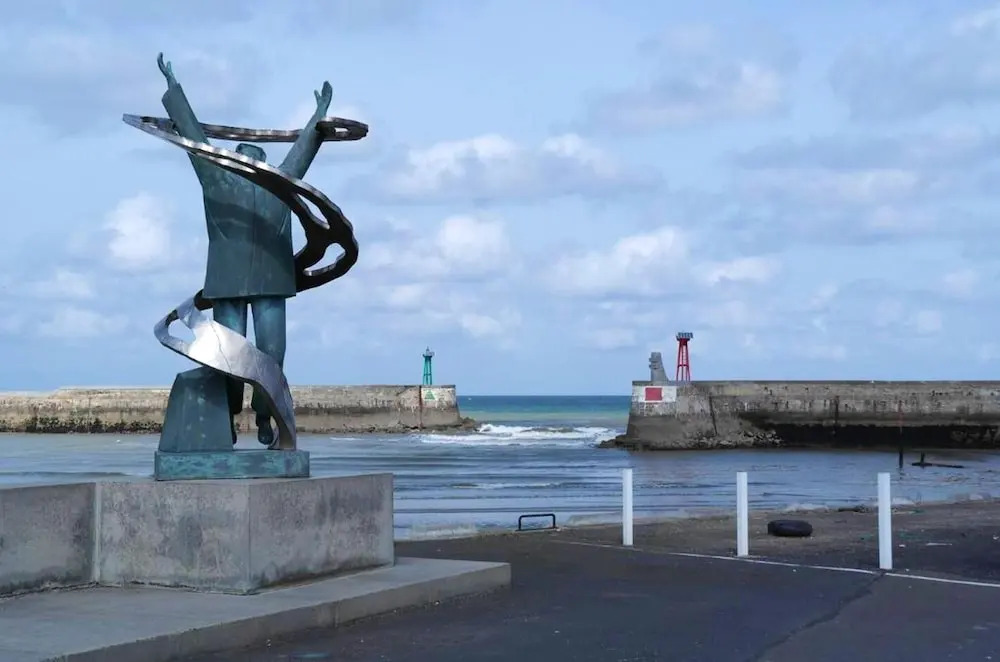 Apartment With one Bedroom in Port-en-bessin-huppain, With Wonderful sea View and Wifi - 6 km From the Beach