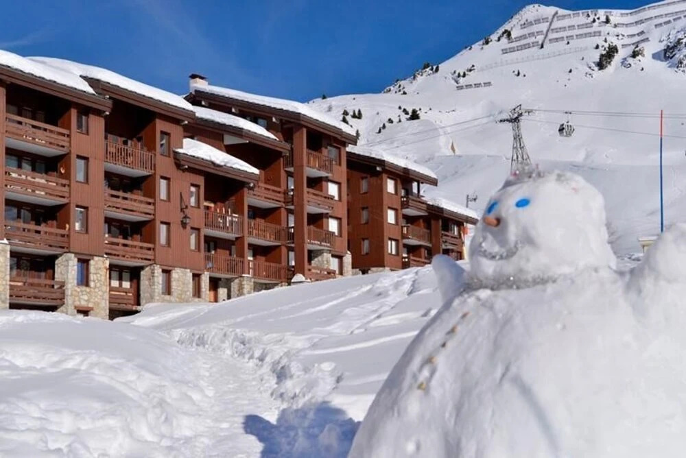 Belle Plagne Divisible Studio on Slopes for 4 People of 28 mÂ² Pds328