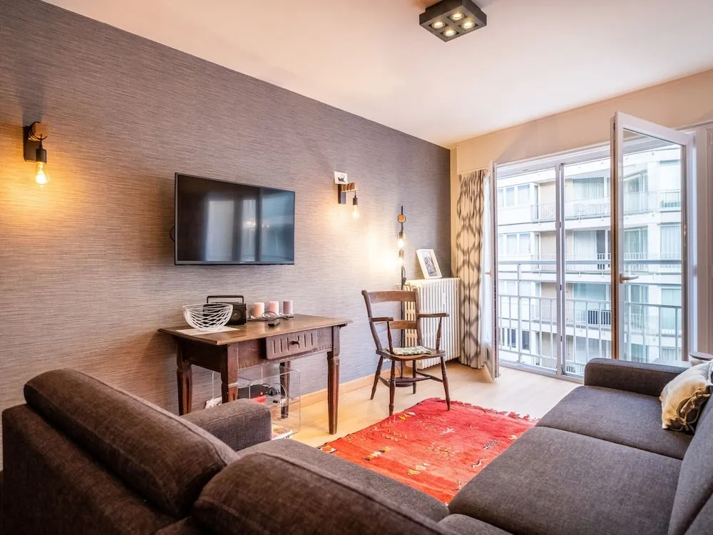 Apartment Near Ostend With Sea View