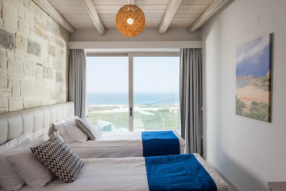 Stylish Villa With Amazing View of Falasarna Beach