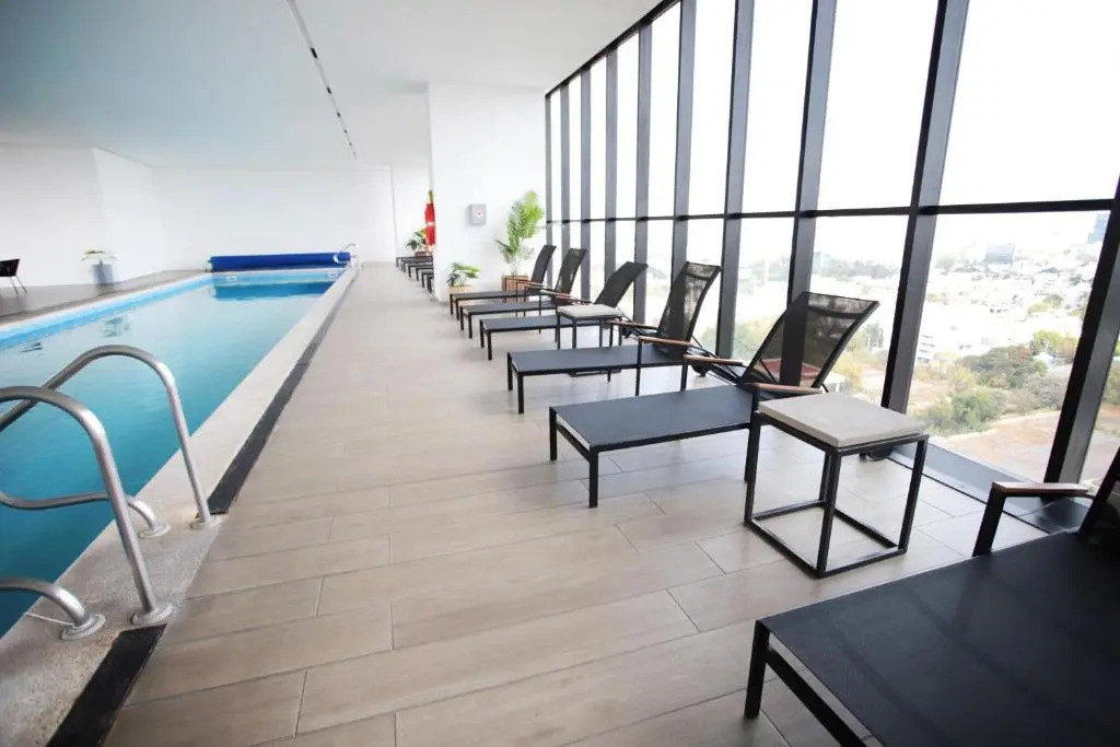 LatitudLuxe apartment in Providencia with pool and gym