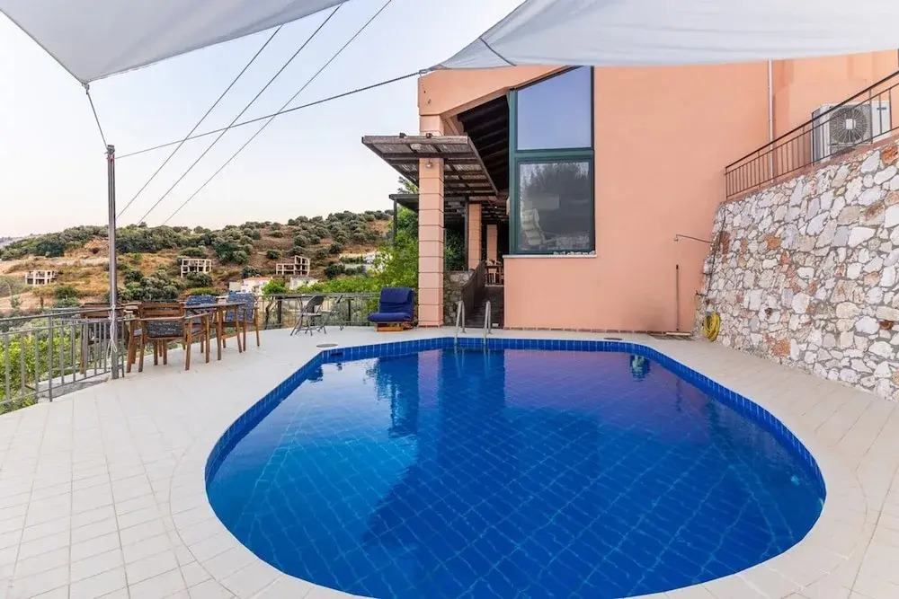 Villa Evakri with Private Swimming Pool BBQ