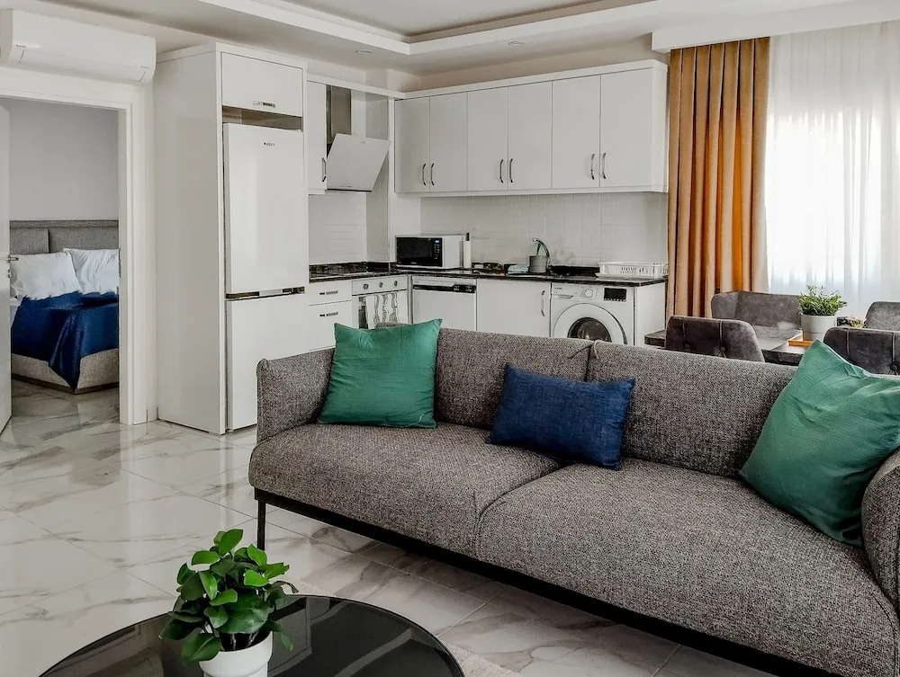 Flat With Shared Pool 6 min to Beach in Alanya