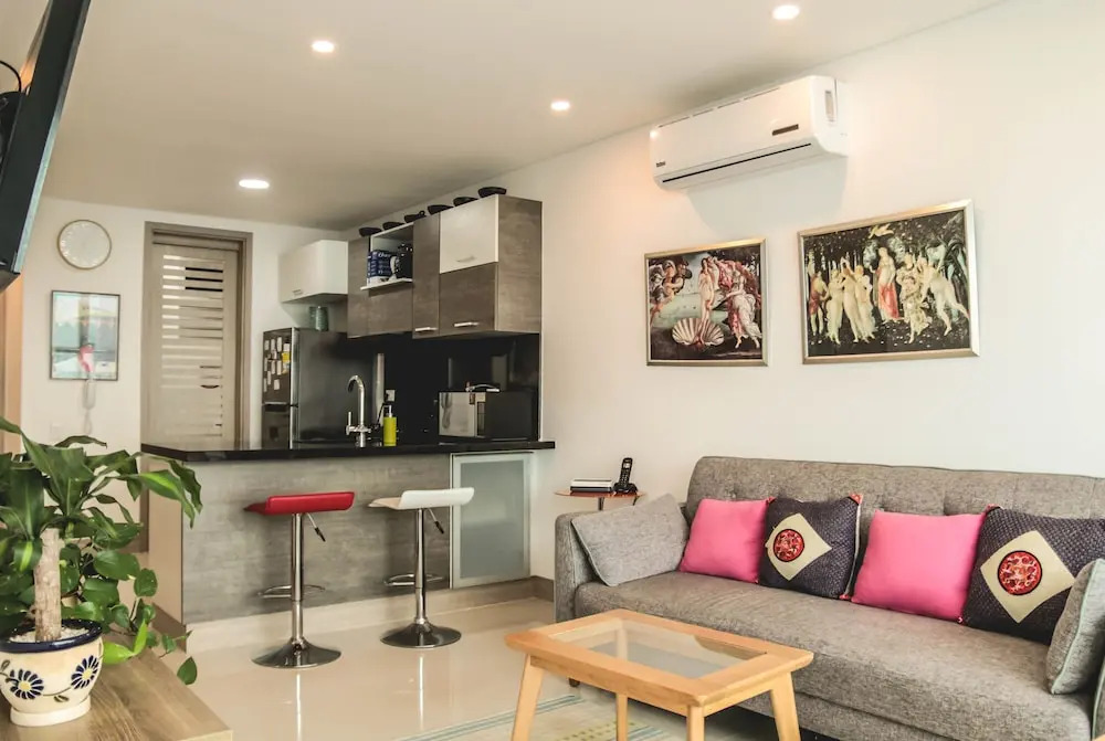Apartment in Cartagena Waterfront 1ps17 With Air Conditioning and Wifi Home