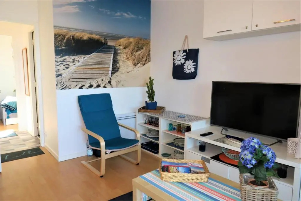 Bel appartement rénové avec jardin, VUE MER à PERROS-GUIREC - Réf 946