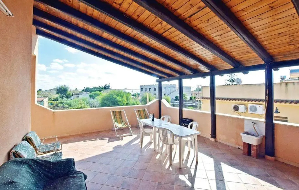 Apartment with 2 bedrooms in Triscina with wonderful sea view terrace and WiFi 150 m from the beach