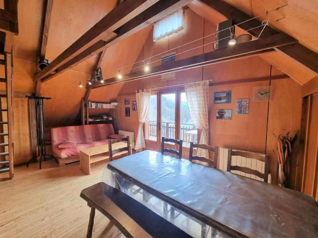 Chalet 5 pers avec balcon, animaux admis, garage, Chaillol 1600 - FR-1-393-13